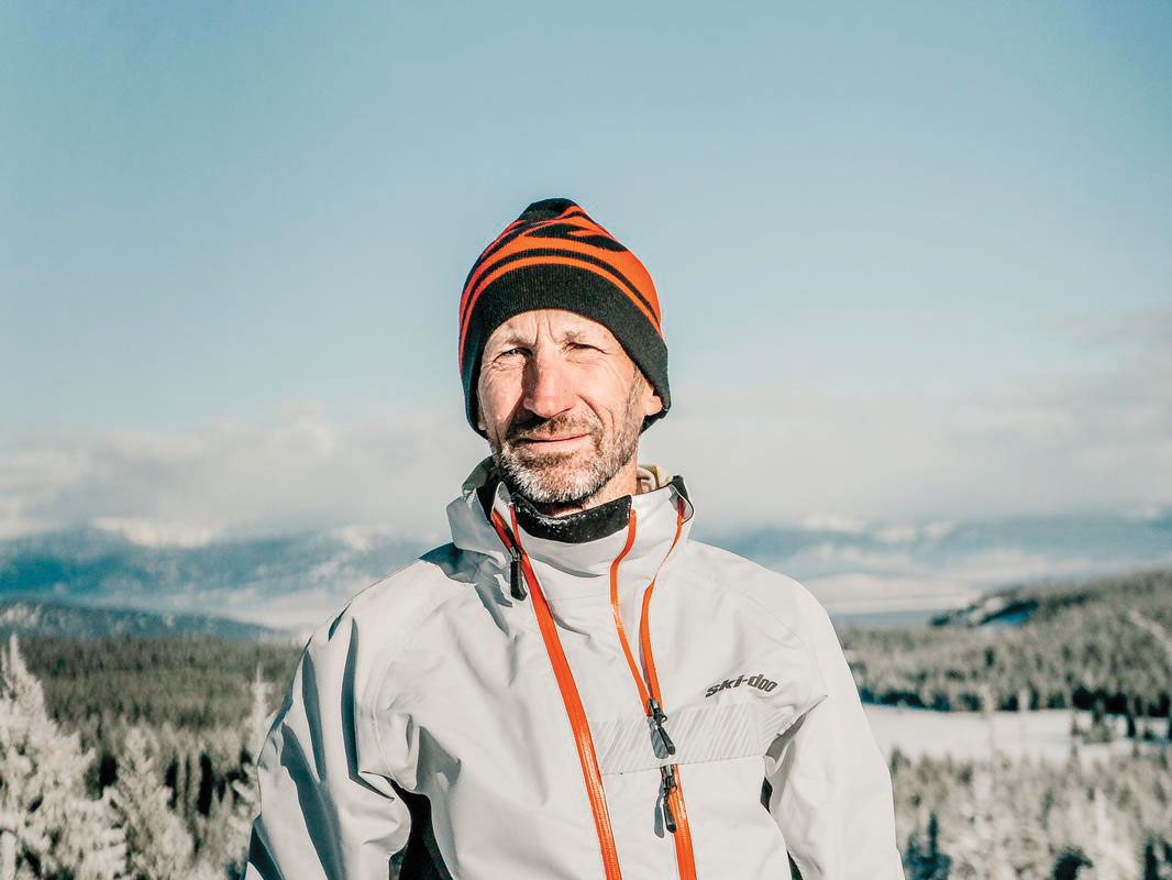 Bret Rasmussen; ambassadeur Ski-Doo