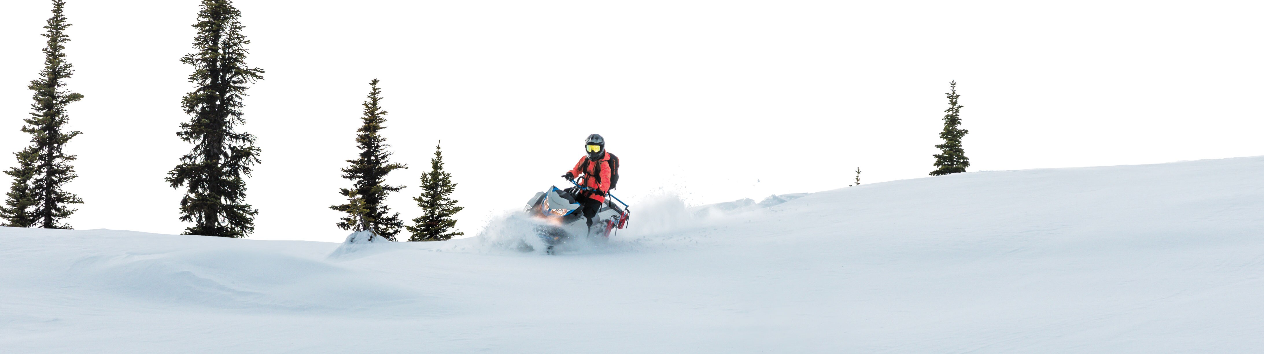 Ski-Doo Summit Edge 2022 dans la neige profonde